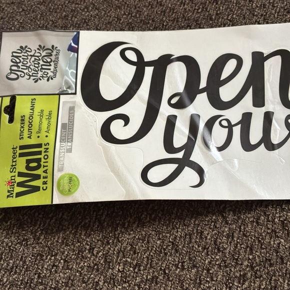 Main Street Wall Creations LOVE Infinity Wall Del Removable Vinyl  Sticker USA - Picture 6 of 11